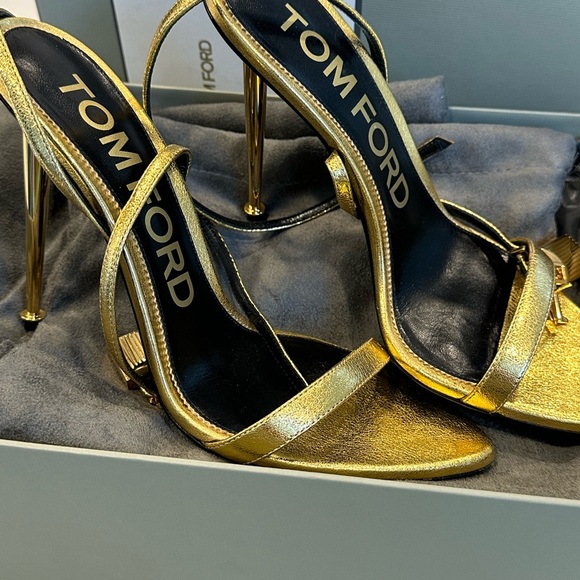 Tom ford gold lock heels - Picture 12 of 16